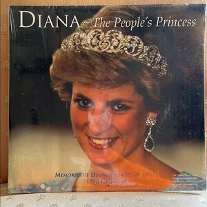 Memories of Diana 1998 new unopened calendar